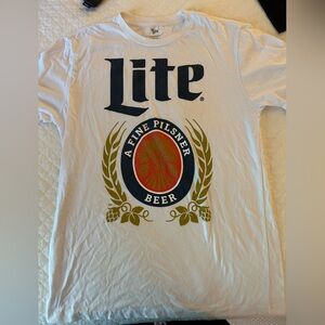 Miller Lite White T-Shirt